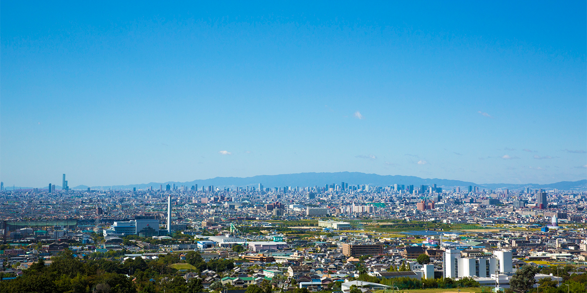 八尾市の景観